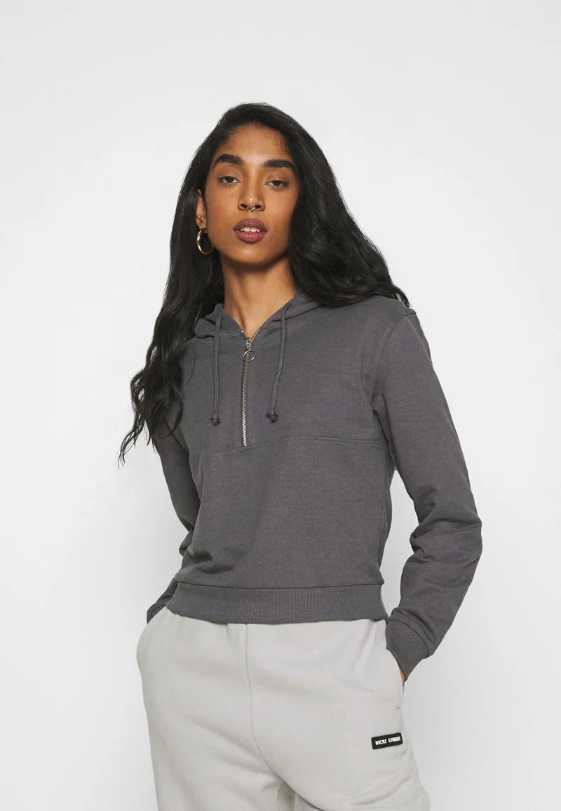 Even&Odd Damen Kapuzenpullover - Mottled Grey 3 Even&Odd Damen Kapuzenpullover - Mottled Grey