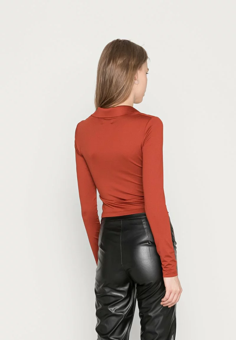 Even&Odd Damen Langarmshirt - Brown 5 Even&Odd Damen Langarmshirt - Brown – Bild 3