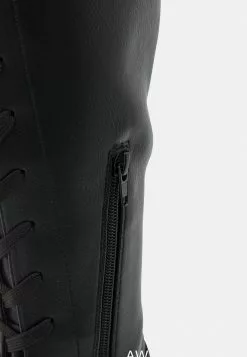 Even&Odd Damen Schnürstiefel - Black -Even Und Odd Verkäufe cb719e64ad92496e9ccea4e546b44b3d