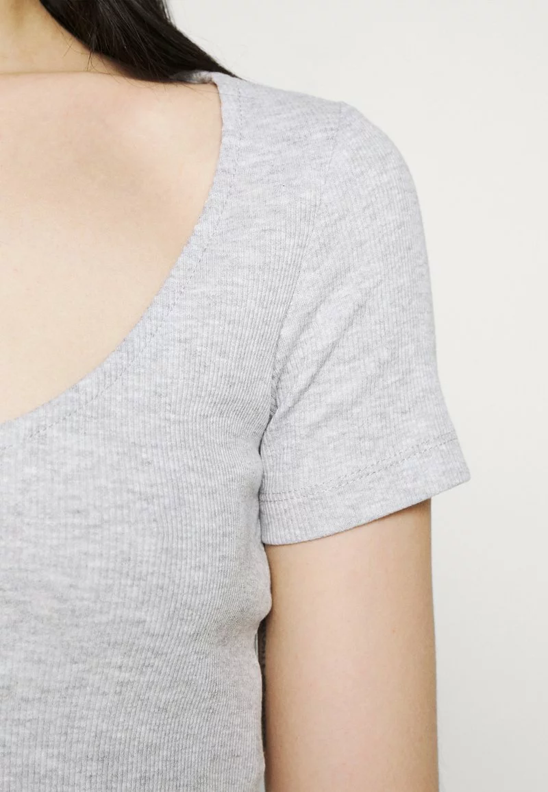 Even&Odd Damen 3 PACK - T-Shirt Print - Black/white/mottled Light Grey 9 Even&Odd Damen 3 PACK - T-Shirt Print - Black/white/mottled Light Grey – Bild 7