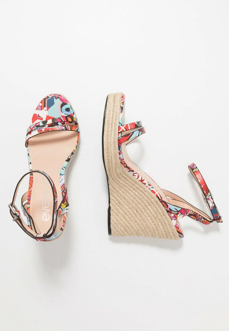 Even&Odd Damen High Heel Sandalette - Multicolor 6 Even&Odd Damen High Heel Sandalette - Multicolor – Bild 4