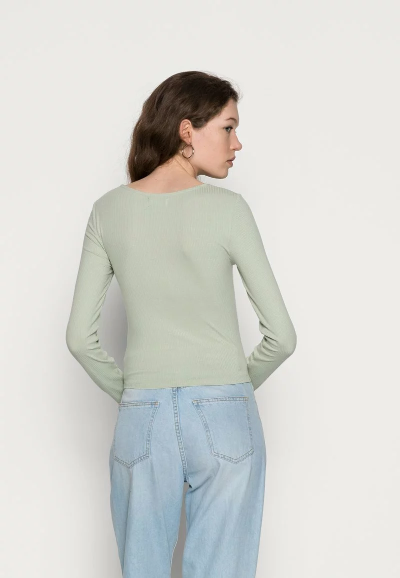 Even&Odd Langarmshirt - Light Green | Damen 5 Even&Odd Langarmshirt - Light Green | Damen – Bild 3