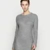 Even&Odd Damen Strickkleid - Mottled Grey -Even Und Odd Verkäufe cd42fbffee31434ba5ebaf7b859a8282