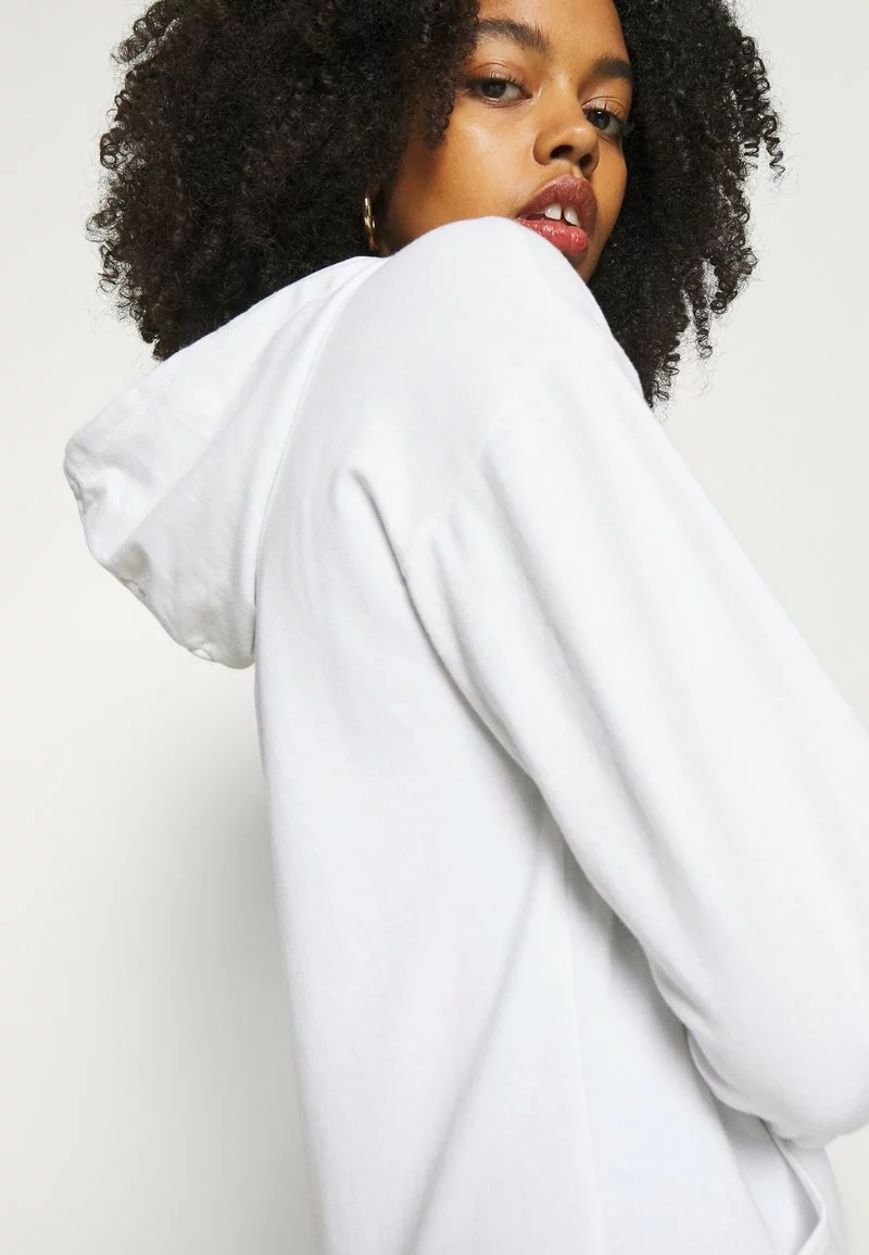 Even&Odd Damen BASIC HOODIE JACKET WITH POCKETS - Kapuzenpullover - White 10 Even&Odd Damen BASIC HOODIE JACKET WITH POCKETS - Kapuzenpullover - White – Bild 8