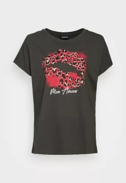 Even&Odd T-Shirt Print - Anthracite | Damen -Even Und Odd Verkäufe ce821e03d9a940758781cc296a71b067