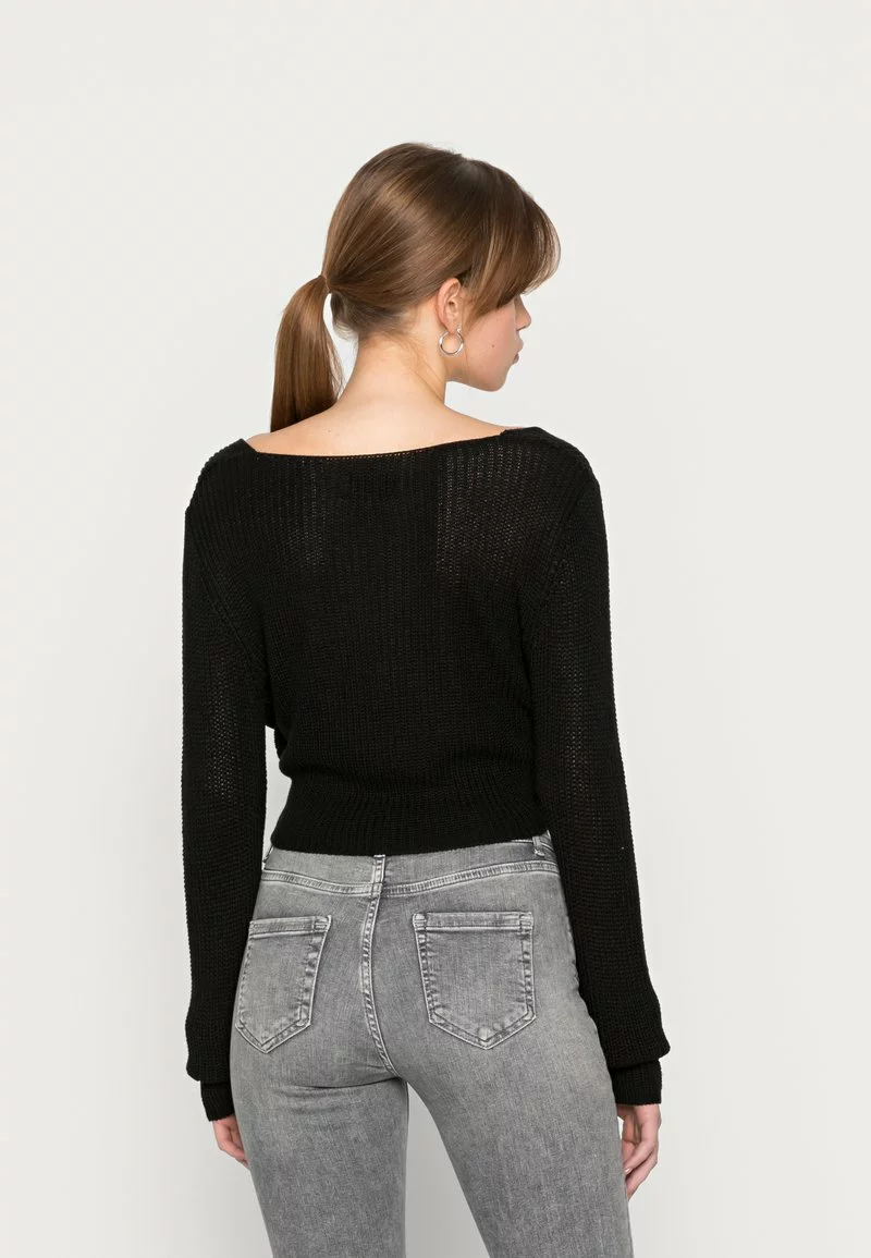 Even&Odd Damen Strickpullover - Black 5 Even&Odd Damen Strickpullover - Black – Bild 3