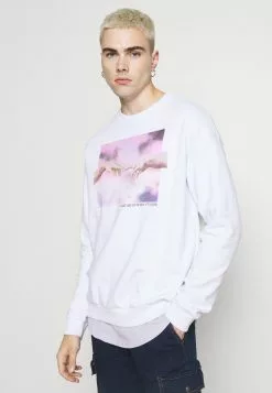Even&Odd UNISEX - OVERSIZED SWEATSHIRT - Sweatshirt - White -Even Und Odd Verkäufe cefe36cacb8d4be8ae11d441708f5f73