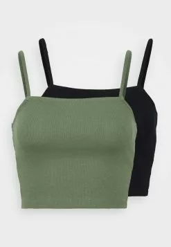 Even&Odd 2 PACK - Top - Green/black | Damen 12 Even&Odd 2 PACK - Top - Green/black | Damen -Even Und Odd Verkäufe cf259e5d7bf3443e91914970edae7910