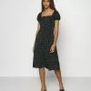Even&Odd Damen Freizeitkleid - Black/green -Even Und Odd Verkäufe cf9a141b6e12464a8362aaf7ee02c77d