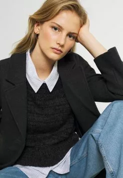 Even&Odd Damen Klassischer Mantel - Grey -Even Und Odd Verkäufe d06e86284fdc4adfa2f8c34419032029