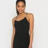 Even&Odd Damen CHAIN STRAPS GOING OUT PLAYSUIT - Jumpsuit - Black/silver -Even Und Odd Verkäufe d0730c4633894813adffe96cd44bed1d