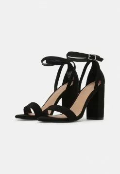 Even&Odd Damen Riemensandalette - Black -Even Und Odd Verkäufe d0b62bcf5e074b24a98bf2d592de70d9