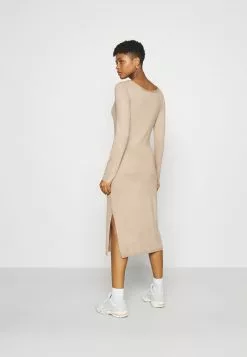 Even&Odd Damen KNIT MAXI V NECK DRESS WITH SLIT - Strickkleid - Camel 10 Even&Odd Damen KNIT MAXI V NECK DRESS WITH SLIT - Strickkleid - Camel -Even Und Odd Verkäufe d4056a7984db4587a72e8baad401f2ea