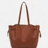 Even&Odd Damen Shopping Bag - Cognac
