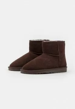 Even&Odd Damen LEATHER WINTER BOOTIES - Stiefelette - Dark Brown -Even Und Odd Verkäufe d49239f2f0e44f4cab9af917daf5a064