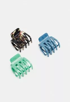 Even&Odd Damen 3 PACK - Haar-Styling-Accessoires - Brown/blue/green