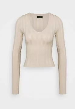 Even&Odd Damen Strickpullover - Beige -Even Und Odd Verkäufe d5c0886c0f3c49f28220877745b4055a
