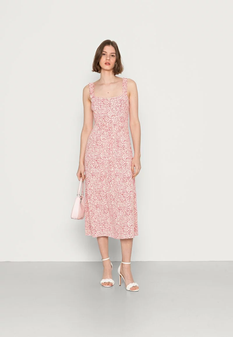 Even&Odd Damen Freizeitkleid - Pink/red 4 Even&Odd Damen Freizeitkleid - Pink/red – Bild 2
