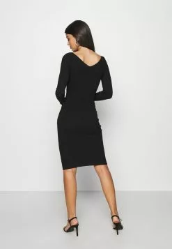 Even&Odd Damen KNIT V NECK MIDI BODYCON DRESS - Etuikleid - Black 10 Even&Odd Damen KNIT V NECK MIDI BODYCON DRESS - Etuikleid - Black -Even Und Odd Verkäufe d7862015ee3f47a9acd606643f06005b