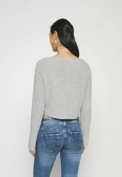 Even&Odd Damen Strickpullover - Mottled Grey 11 Even&Odd Damen Strickpullover - Mottled Grey -Even Und Odd Verkäufe d97e09b304db48a2b4dfb309f680dca2