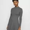 Even&Odd Damen Jerseykleid - Dark Grey -Even Und Odd Verkäufe d9951632e9a7433782b52f5c8fbaf1c9