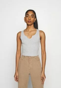 Even&Odd Damen 2 PACK - Top - Light Grey/white -Even Und Odd Verkäufe db4cd1393b784770a52a0568c1239344