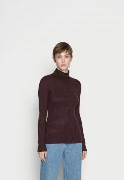 Even&Odd Damen BASIC TURTLE NECK - Strickpullover - Brown