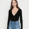 Even&Odd BODYSUIT BASIC - Langarmshirt - Black | Damen -Even Und Odd Verkäufe dd5d65aad91c4784a8c8860a42a34eb1
