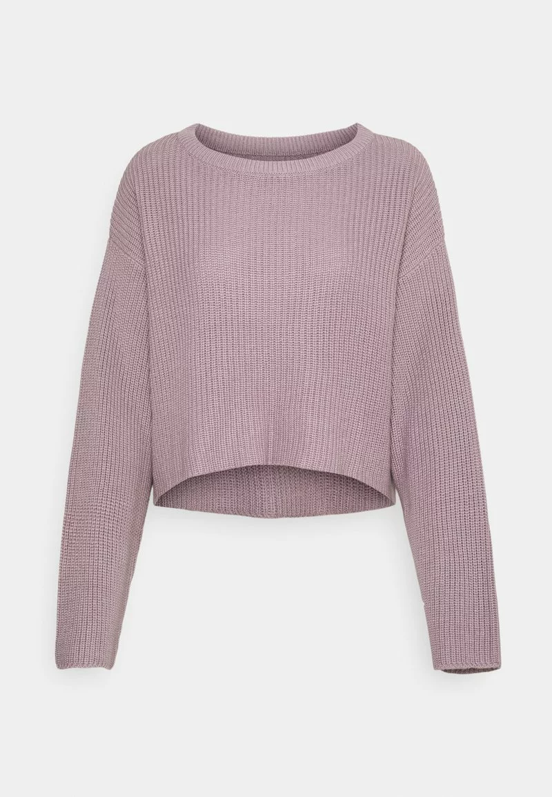Even&Odd Damen CROPPED JUMPER - Strickpullover - Lilac 7 Even&Odd Damen CROPPED JUMPER - Strickpullover - Lilac – Bild 5