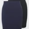 Even&Odd Damen 2 PACK - Minirock - Dark Blue/black -Even Und Odd Verkäufe de1adaa6b3b14462944b3b1a599dff5e