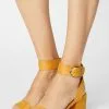 Even&Odd Damen Riemensandalette - Yellow -Even Und Odd Verkäufe de3a059187384e7d8aa50603536261bc