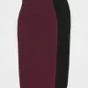 Even&Odd Damen 2er PACK - Bleistiftrock - Black/bordeaux 1 Even&Odd Damen 2er PACK - Bleistiftrock - Black/bordeaux -Even Und Odd Verkäufe de49c78515b8426e8f219c4edb577c7e