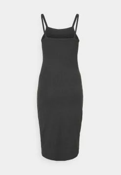 Even&Odd Damen Jerseykleid - Mottled Dark Grey -Even Und Odd Verkäufe dfa1378d463848e98f890bb055207df1