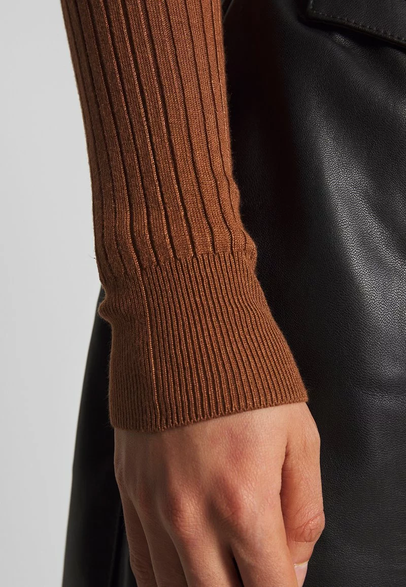 Even&Odd Damen Strickpullover - Light Brown 8 Even&Odd Damen Strickpullover - Light Brown – Bild 6