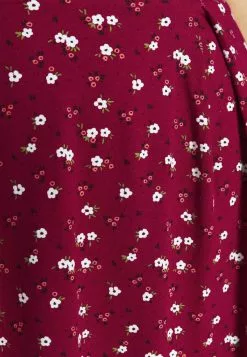 Even&Odd Damen A-Linien-Rock - Black/bordeaux -Even Und Odd Verkäufe e2065635aacc4e61bc9c26ab8e592a64