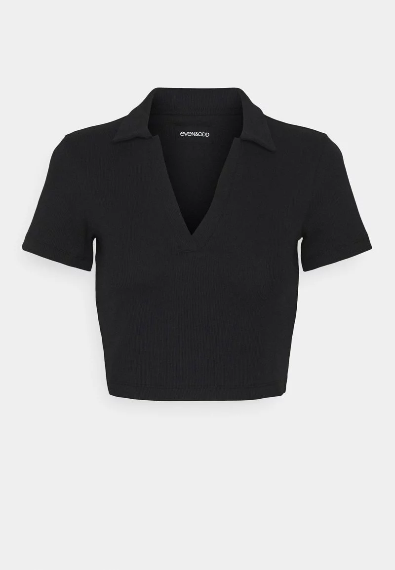 Even&Odd Poloshirt - Black | Damen 6 Even&Odd Poloshirt - Black | Damen – Bild 4