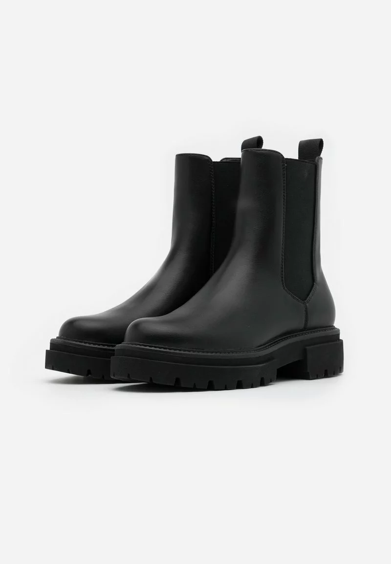 Even&Odd Damen Plateaustiefelette - Black 5 Even&Odd Damen Plateaustiefelette - Black – Bild 3