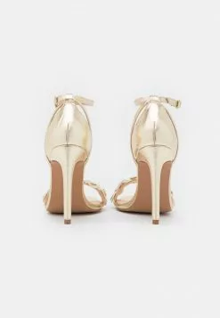 Even&Odd Damen High Heel Sandalette - Gold -Even Und Odd Verkäufe e2c9c9fd0f8643ed96b745ff62e287f7