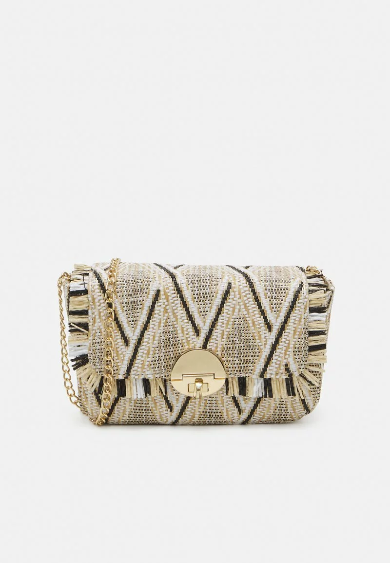 Even&Odd Damen Clutch - Beige/black 3 Even&Odd Damen Clutch - Beige/black