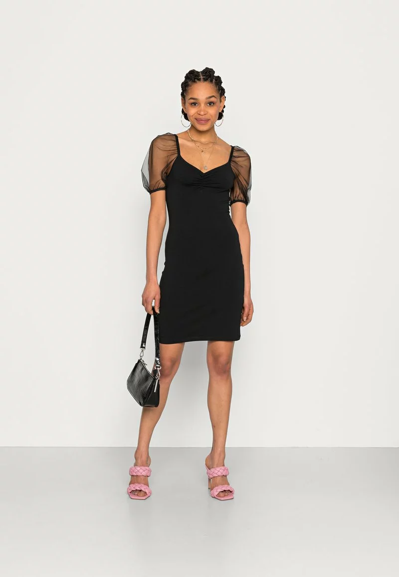 Even&Odd Damen DRESS - Cocktailkleid/festliches Kleid - Black 4 Even&Odd Damen DRESS - Cocktailkleid/festliches Kleid - Black – Bild 2