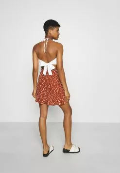 Even&Odd Damen Minirock - Brown/white -Even Und Odd Verkäufe e52e7bcb2b3540579b8463ee44e5c2f9