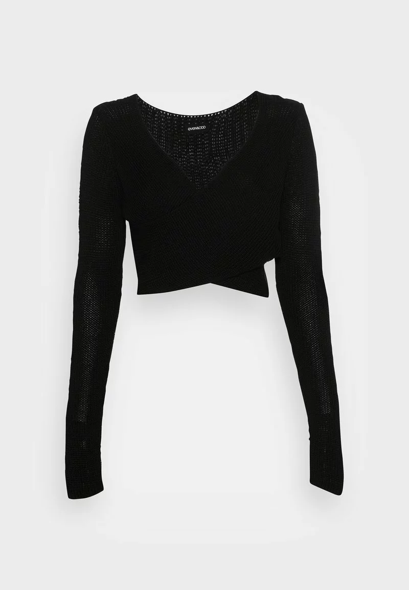Even&Odd Damen Strickpullover - Black 6 Even&Odd Damen Strickpullover - Black – Bild 4