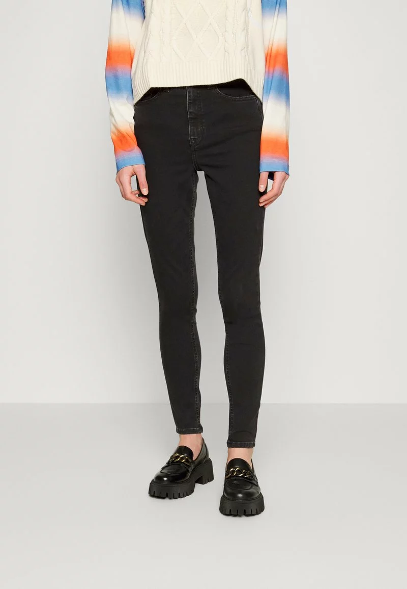 Even&Odd Damen Jeans Skinny Fit - Grey 3 Even&Odd Damen Jeans Skinny Fit - Grey