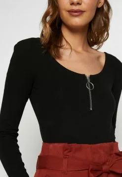 Even&Odd Damen Langarmshirt - Black -Even Und Odd Verkäufe e8e9a21e2f0242f79add79dca268eb08