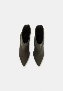 Even&Odd Damen Stiefelette - Khaki -Even Und Odd Verkäufe e939e30cb3e24b6a910c01fbeab6feca