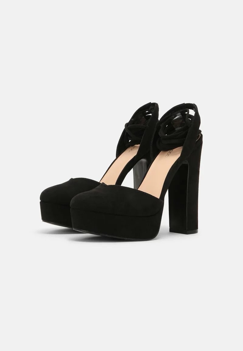 Even&Odd Damen Plateaupumps - Black 5 Even&Odd Damen Plateaupumps - Black – Bild 3