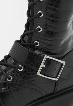 Even&Odd Damen Schnürstiefel - Black -Even Und Odd Verkäufe ec1b770500ca406b932491633b58acd6