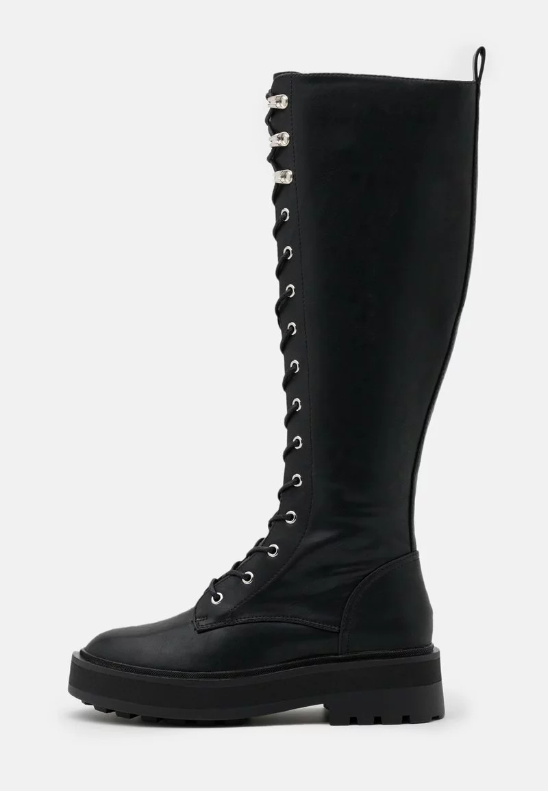 Even&Odd Damen Plateaustiefel - Black 4 Even&Odd Damen Plateaustiefel - Black – Bild 2