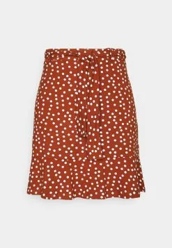 Even&Odd Damen Minirock - Brown/white -Even Und Odd Verkäufe eccf33f5c38649bf89100d9c33a2164b