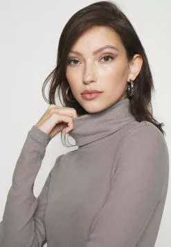 Even&Odd Damen Langarmshirt - Grey -Even Und Odd Verkäufe ed08611c9ddf434db810e1b00e3507a6